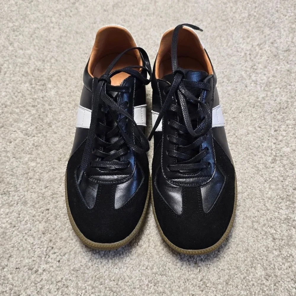Beckett Simonon Unisex Morgan Full Leather Trainers Sz 6.5 Women's‎